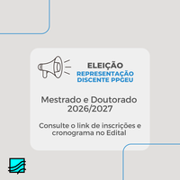 Edital de representação discente