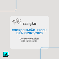 Processo eleitoral Coordenação PPGEU Biênio 2026/2028