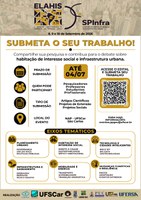 XI Simpósio de Pesquisas em Sistemas de Infraestrutura Urbana (SPINFRA) e 1º Encontro Latino Americano de Habitação de Interesse Social (ELAHIS)